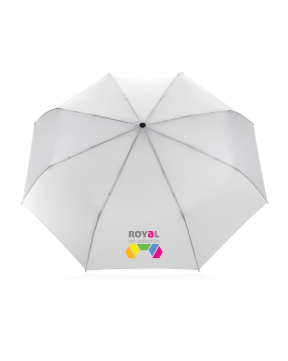 Parapluie personnalisable 4DO Parapluie 21" automatique rPET 190T et bambou Impact AWARE™
