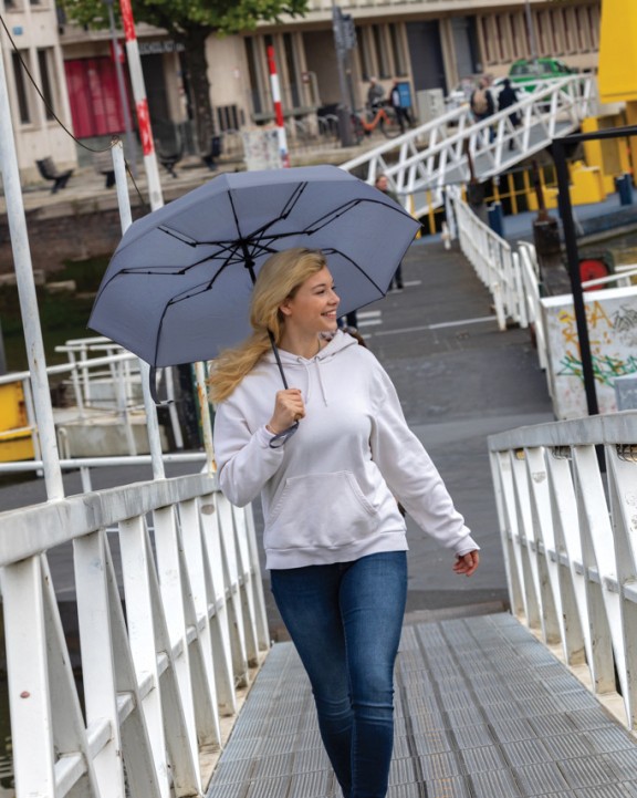 Parapluie personnalisable 4DO Parapluie 21" automatique rPET 190T et bambou Impact AWARE™