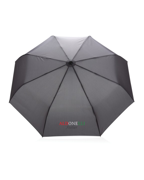 Parapluie personnalisable 4DO Parapluie 21" automatique rPET 190T et bambou Impact AWARE™