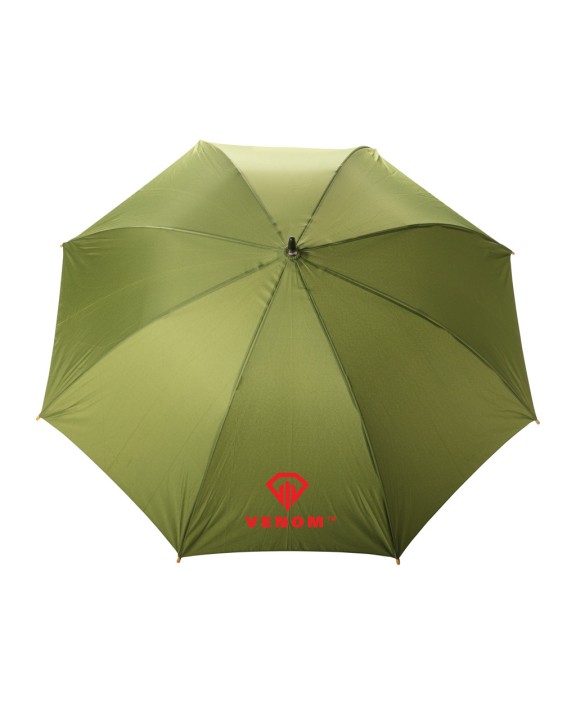 Parapluie personnalisable 4DO Parapluie 23" en rPET et bambou ouverture auto Impact AWARE™