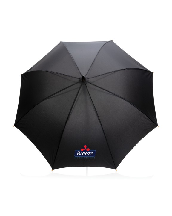 Parapluie personnalisable 4DO Parapluie 23" en rPET et bambou ouverture auto Impact AWARE™