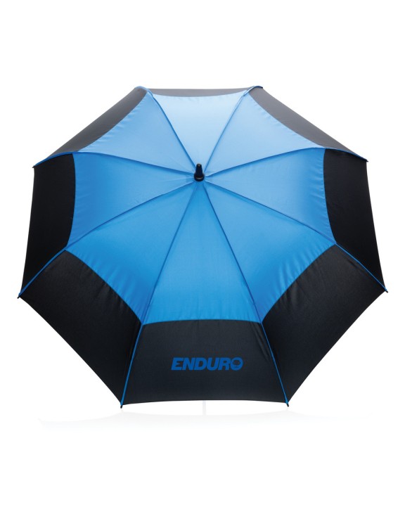 4DO 27" Impact AWARE™ RPET 190T Auto-Open Stormproof-Schirm Regenschirm personalisierbar