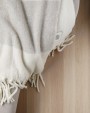 VINGA VINGA Saletto Decke aus Wollgemisch Plaid personalisierbar
