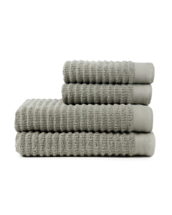 VINGA VINGA Landro 500gr/m² Handtuch, 4er Set Bad Artikel personalisierbar