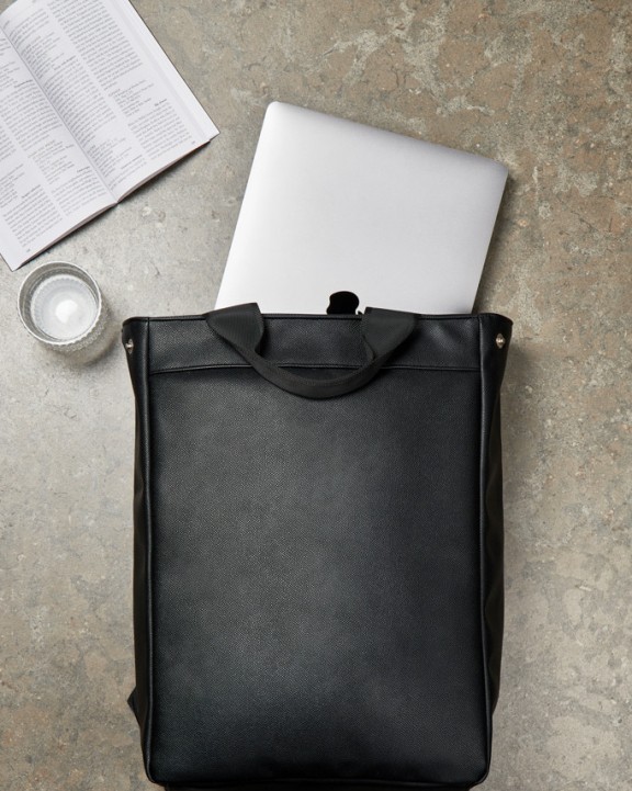 VINGA VINGA Bermond Rucksack aus RCS recyceltem PU Tasche personalisierbar