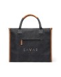 VINGA VINGA Bosler Büro-Tasche aus RCS recyceltem Canvas Tasche personalisierbar