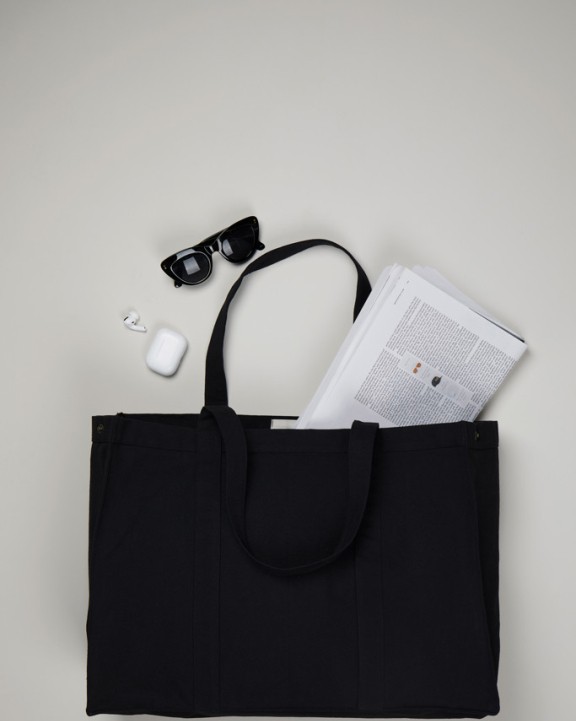 VINGA VINGA Hilo AWARE™ Maxi-Tasche aus recyceltem Canvas Tasche personalisierbar