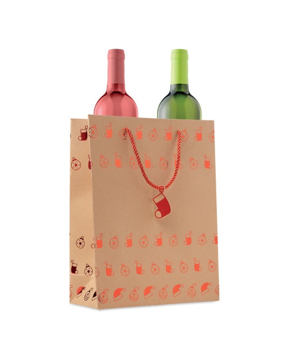 Sac & bagagerie personnalisable 4DO Sac cadeau en papier à motifs