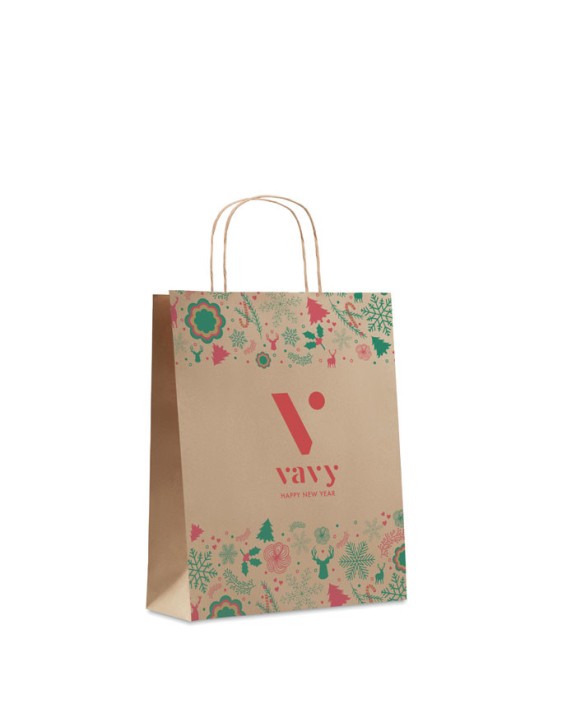 Sac & bagagerie personnalisable 4DO Sac en papier cadeau moyen