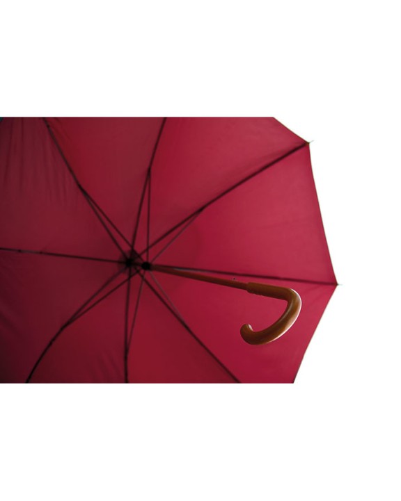 Parapluie personnalisable 4DO Parapluie avec poignée en bois