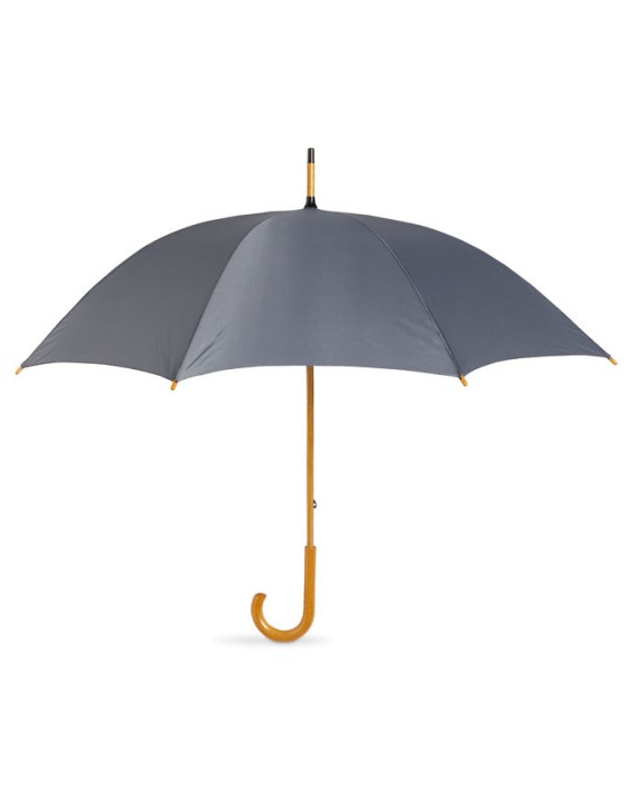 Parapluie personnalisable 4DO Parapluie avec poignée en bois