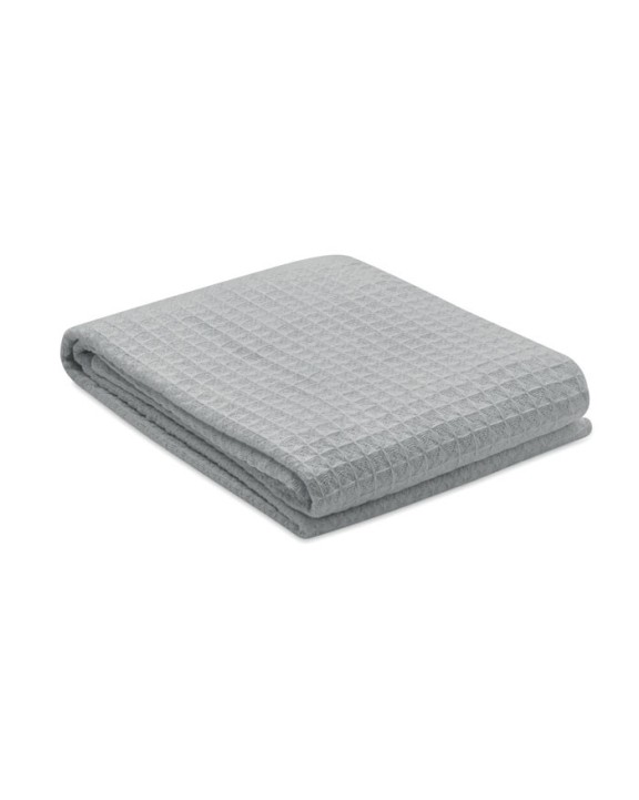 Plaid personnalisable 4DO Couverture en coton 350 gr/m²