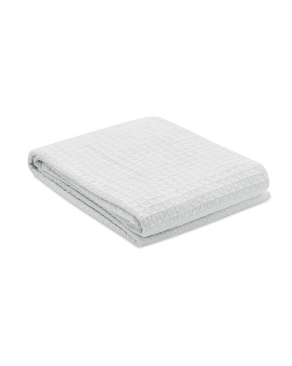 Plaid personnalisable 4DO Couverture en coton 350 gr/m²