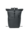 4DO Rolltop-Rucksack 300D RPET Tasche personalisierbar