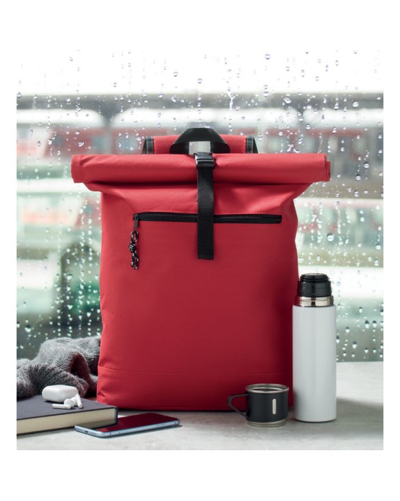 4DO Rolltop-Rucksack 600D Tasche personalisierbar