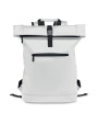 4DO 15" Rolltop-Rucksack PU Tasche personalisierbar