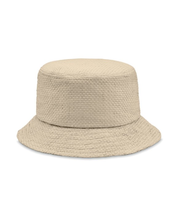 4DO Bucket Hut Papierstroh Kappe personalisierbar