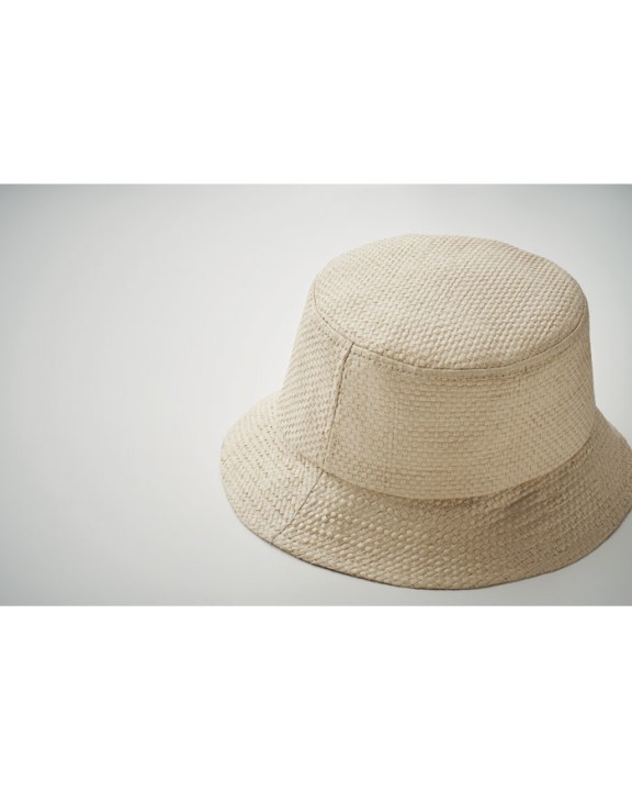 4DO Bucket Hut Papierstroh Kappe personalisierbar