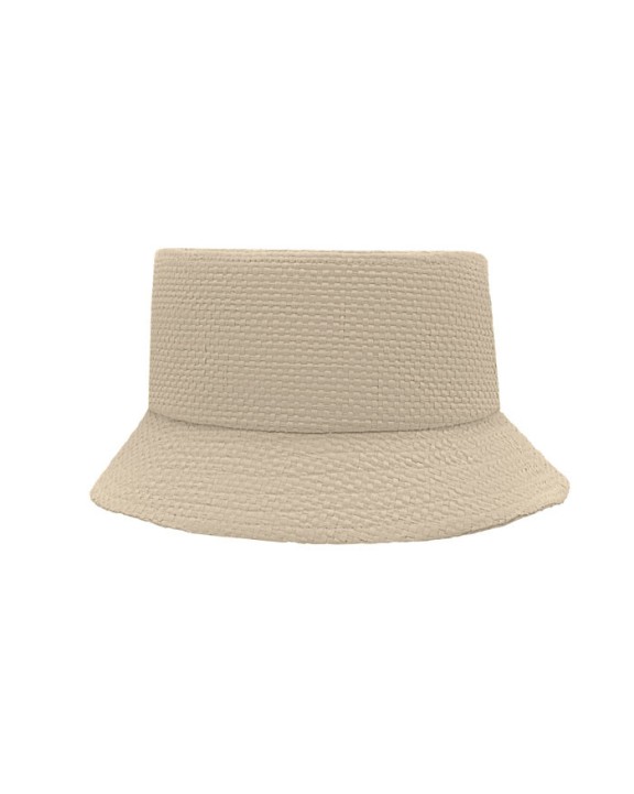 Casquette personnalisable 4DO Bob chapeau en paille de papier