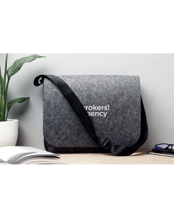 Sac & bagagerie personnalisable 4DO Sac messager en feutre RPET