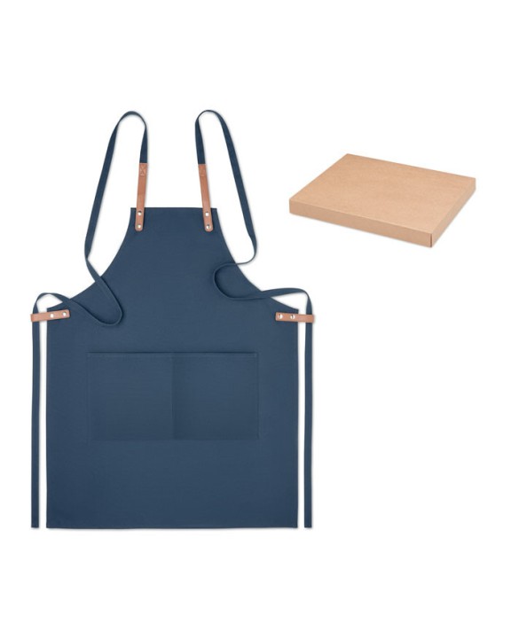 Tablier personnalisable 4DO Tablier coton orga. 340 gr/m².