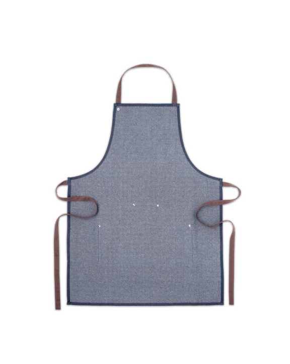 4DO Küchenschürze Denim 240 g/m² Schürze personalisierbar