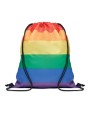 Sac & bagagerie personnalisable 4DO Sac à cordon arc-en-ciel  RPET