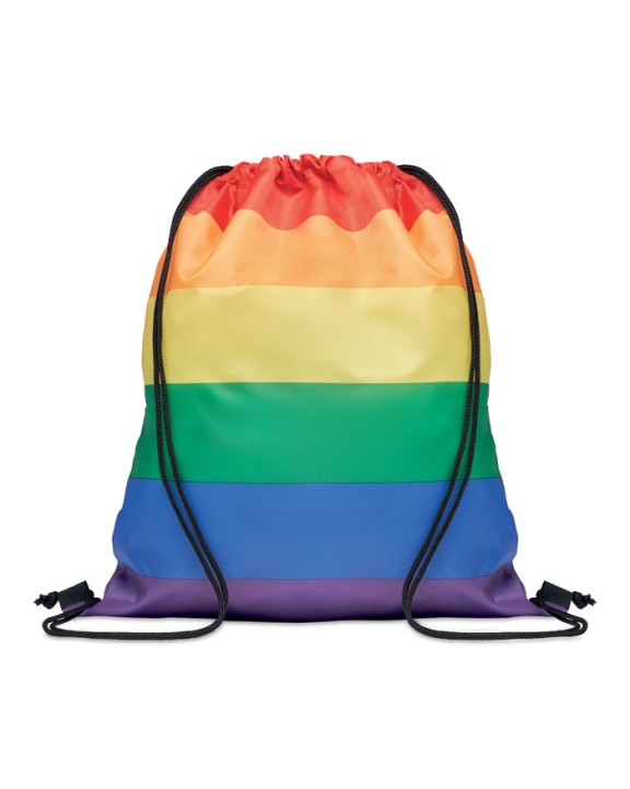 Sac & bagagerie personnalisable 4DO Sac à cordon arc-en-ciel  RPET