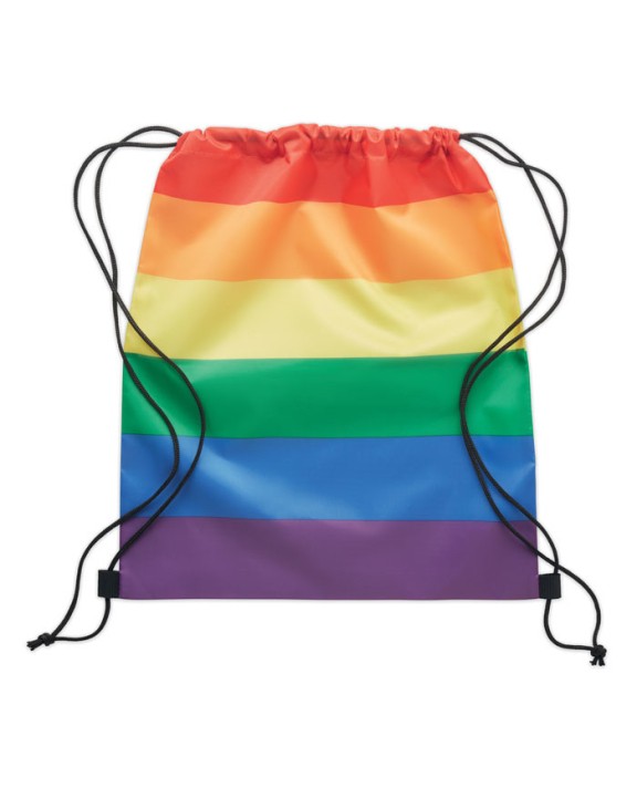 Sac & bagagerie personnalisable 4DO Sac à cordon arc-en-ciel  RPET