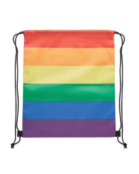 Sac & bagagerie personnalisable 4DO Sac à cordon arc-en-ciel  RPET