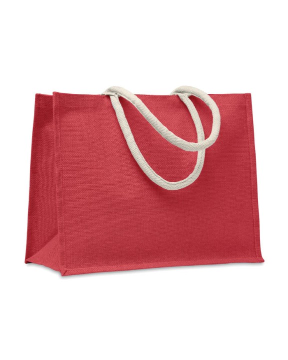 4DO Einkaufstasche Jute            MO6443- Tasche personalisierbar