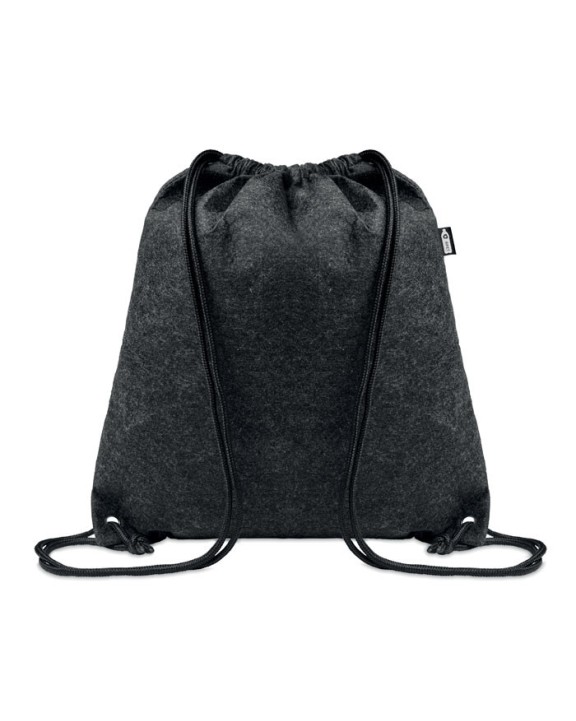 4DO Beutel mit Kordelzug RPET-Filz Tasche personalisierbar