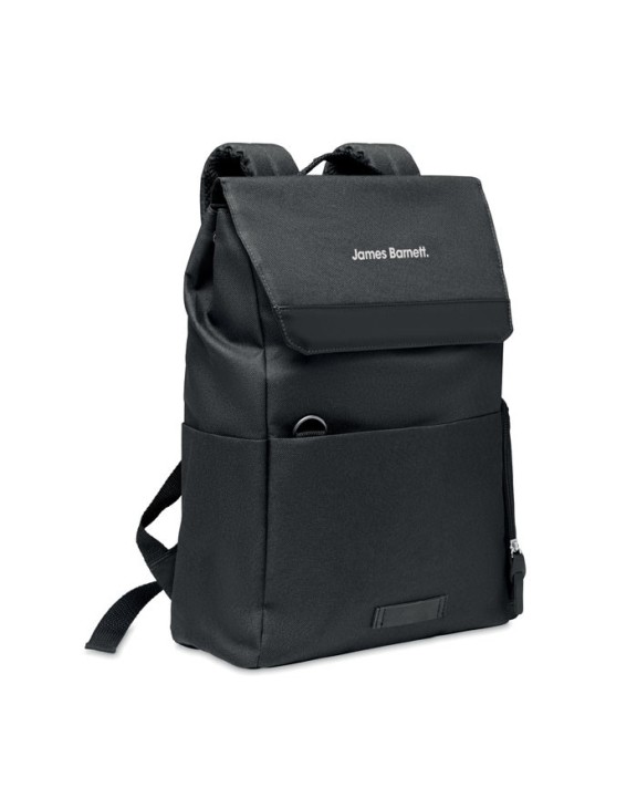 4DO Laptop-Rucksack 600D RPET Tasche personalisierbar