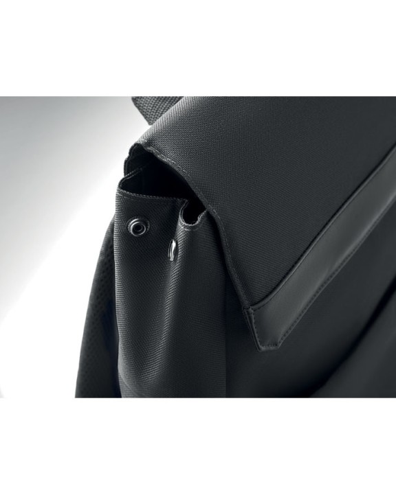 4DO Laptop-Rucksack 600D RPET Tasche personalisierbar