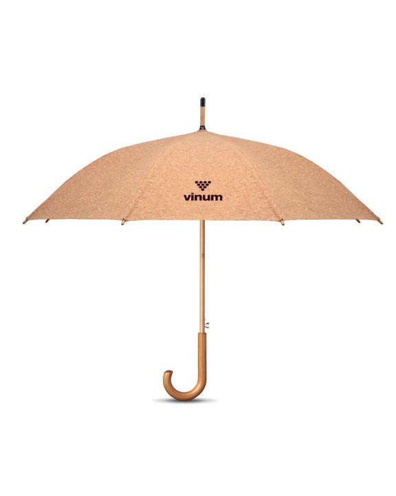 Parapluie personnalisable 4DO Parapluie en liège de 25 "
