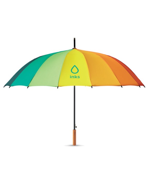 Parapluie personnalisable 4DO Parapluie arc-en-ciel 27 "