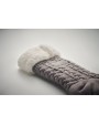 4DO Anti-Rutsch-Socken Gr. L Plaid personalisierbar