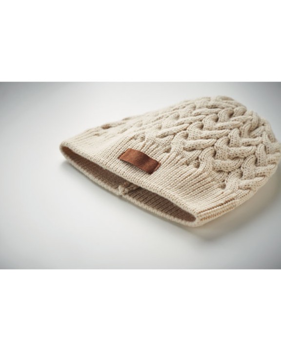 Bonnet, Écharpe & Gant personnalisable 4DO Bonnet tricoté en RPET