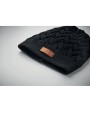 4DO Mütze im Zopfstrickmuster RPET Mütze, Schal & Handschuh personalisierbar