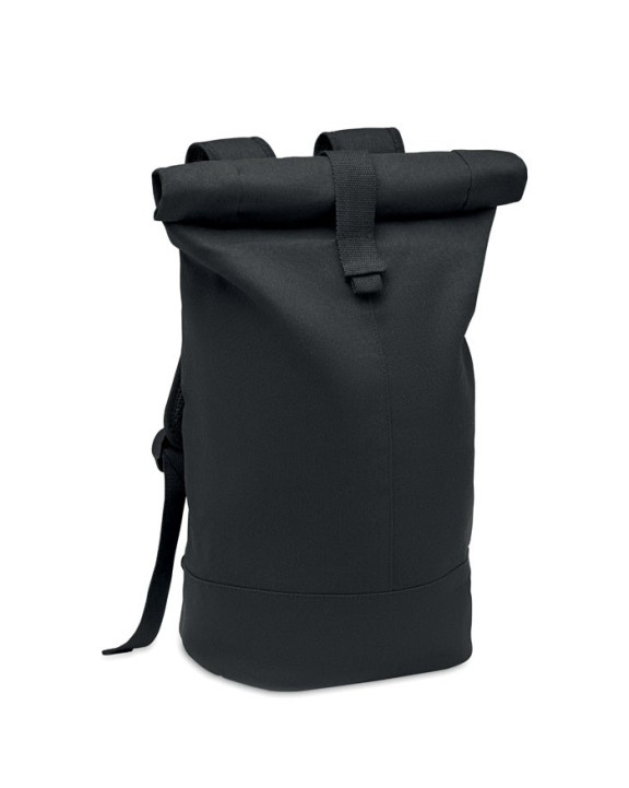 4DO Rolltop-Rucksack Canvas Tasche personalisierbar