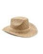 4DO Cowboy-Hut Stroh Kappe personalisierbar