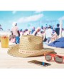 4DO Cowboy-Hut Stroh Kappe personalisierbar