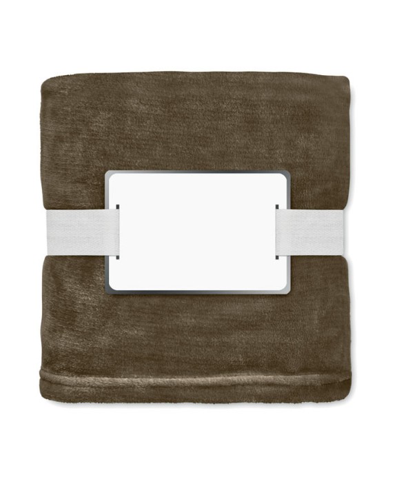 Plaid personnalisable 4DO Couverture polaire RPET 280gr