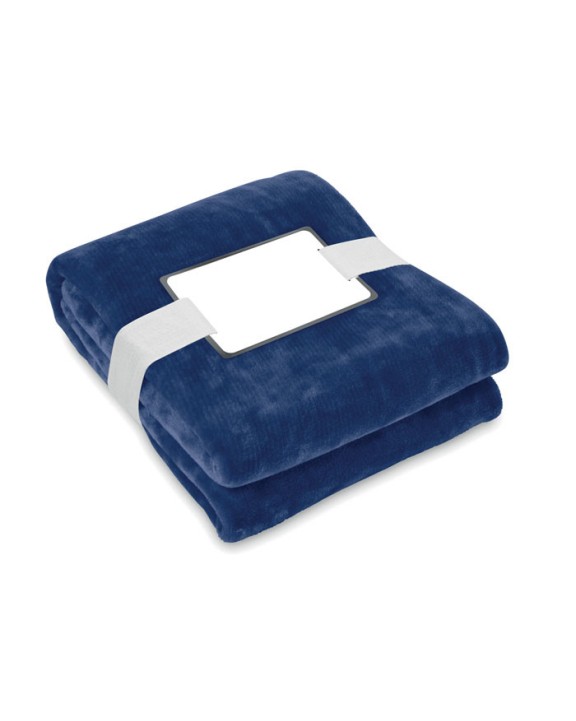 Plaid personnalisable 4DO Couverture polaire RPET 280gr