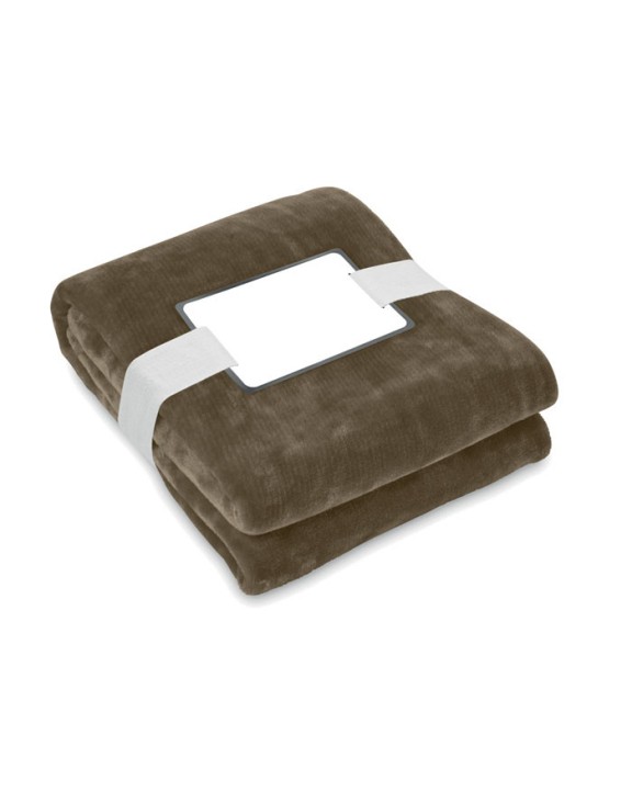 Plaid personnalisable 4DO Couverture polaire RPET 280gr