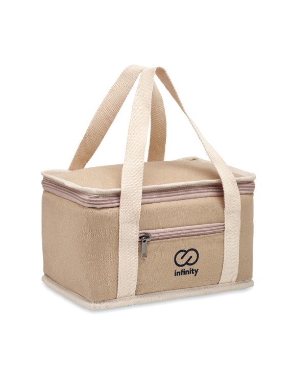 4DO Kühltasche Canvas für Dosen Tasche personalisierbar