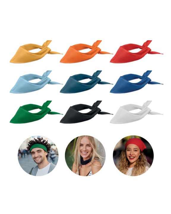 4DO Bandana Polycotton Bandana, Schal, Krawatte personalisierbar