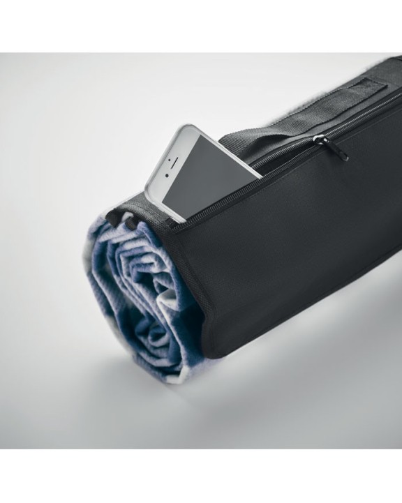 Fleecedeken 4DO RPET fleece deken 150 gr/m² voor bedrukking &amp; borduring