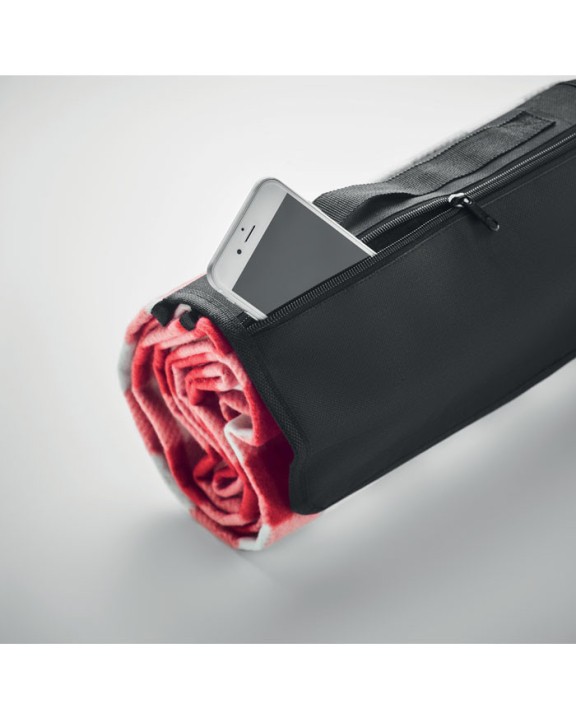 Fleecedeken 4DO RPET fleece deken 150 gr/m² voor bedrukking &amp; borduring