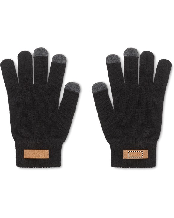 4DO Touchscreen Handschuhe RPET Mütze, Schal & Handschuh personalisierbar